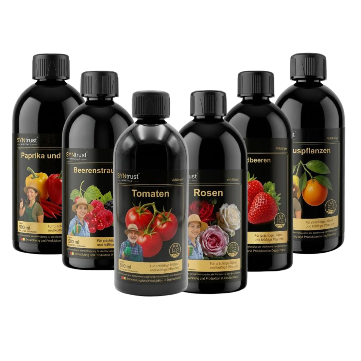 1K Flüssigdünger Konzentrat – Pflanzendünger für Tomaten, Erdbeeren, Beeren, Paprika, Chili, Rosen & Zitrus