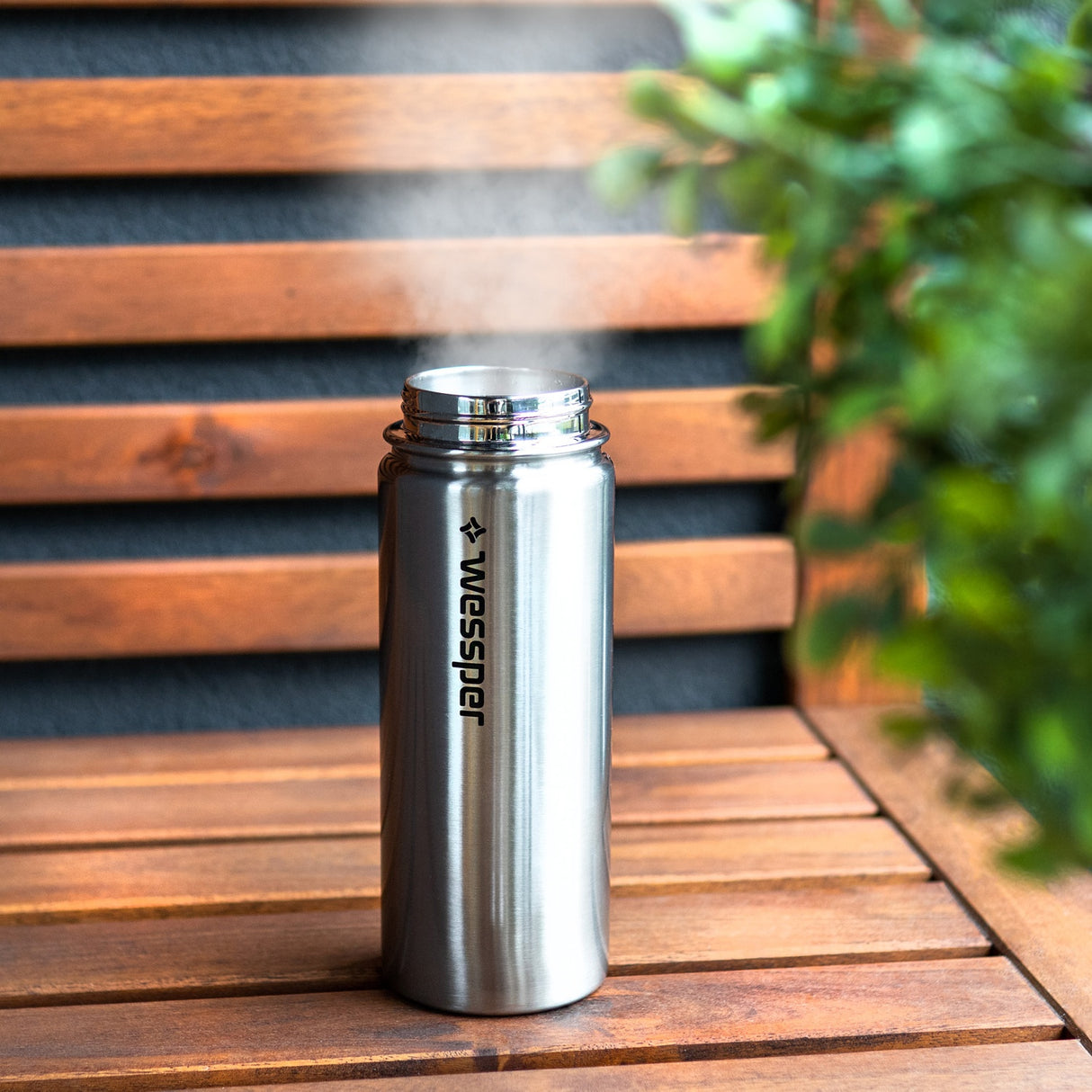 Trinkflasche ActiveMax Steel Bottle mit 3 verschiedene Deckeln – HaGa-Welt