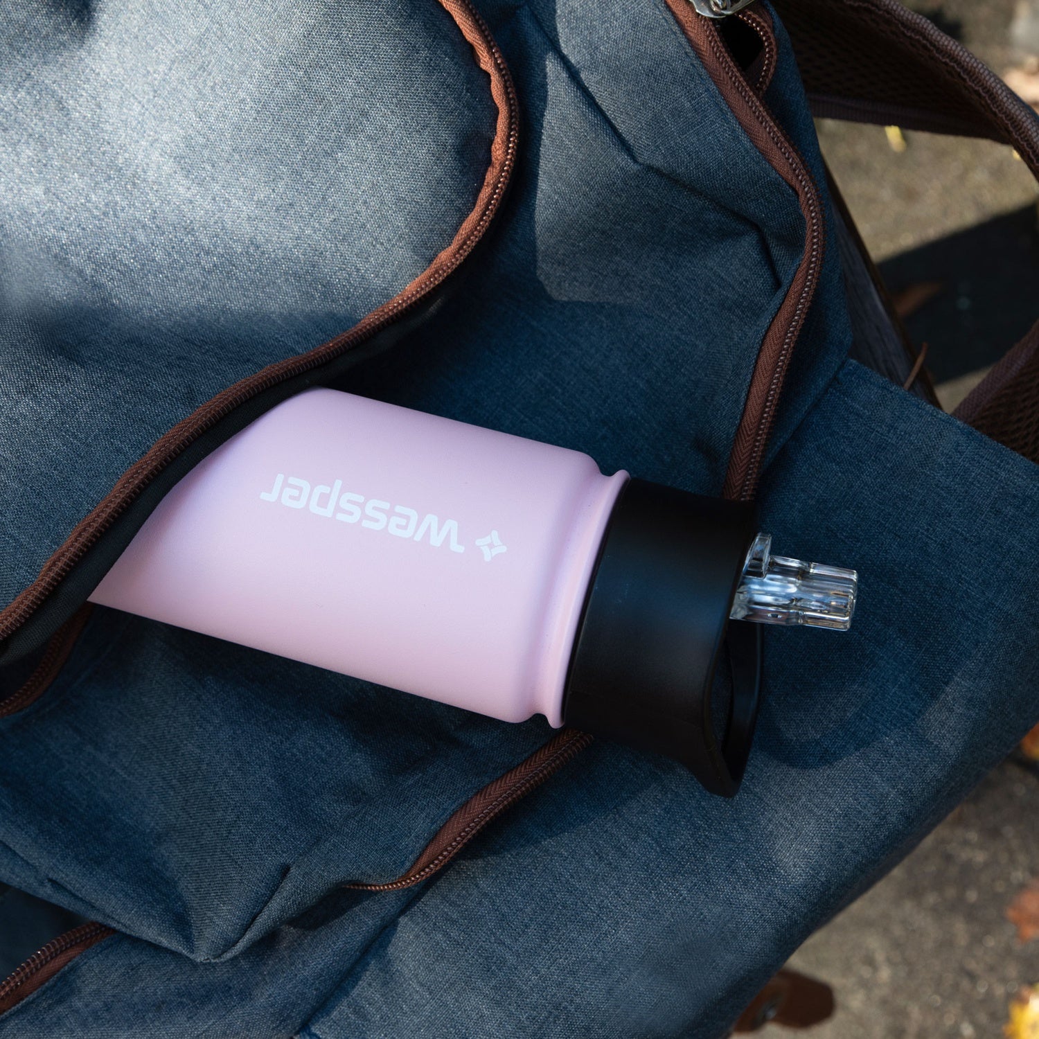 Trinkflasche ActiveMax Steel Bottle mit 3 verschiedene Deckeln – HaGa-Welt