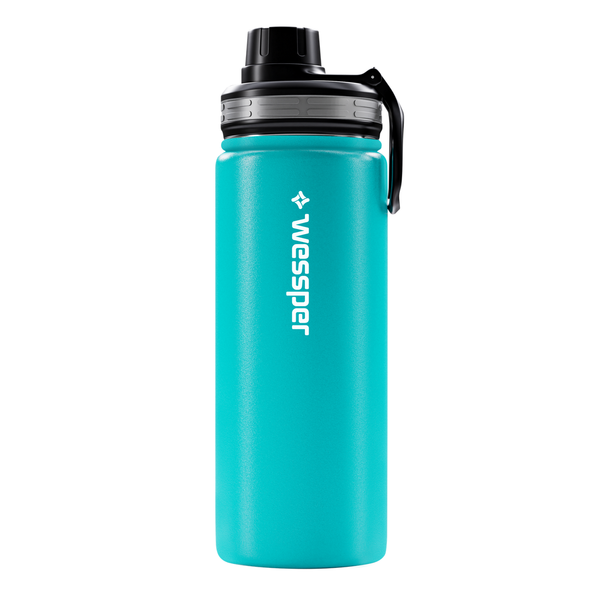 Trinkflasche ActiveMax Steel Bottle mit 3 verschiedene Deckeln – HaGa-Welt
