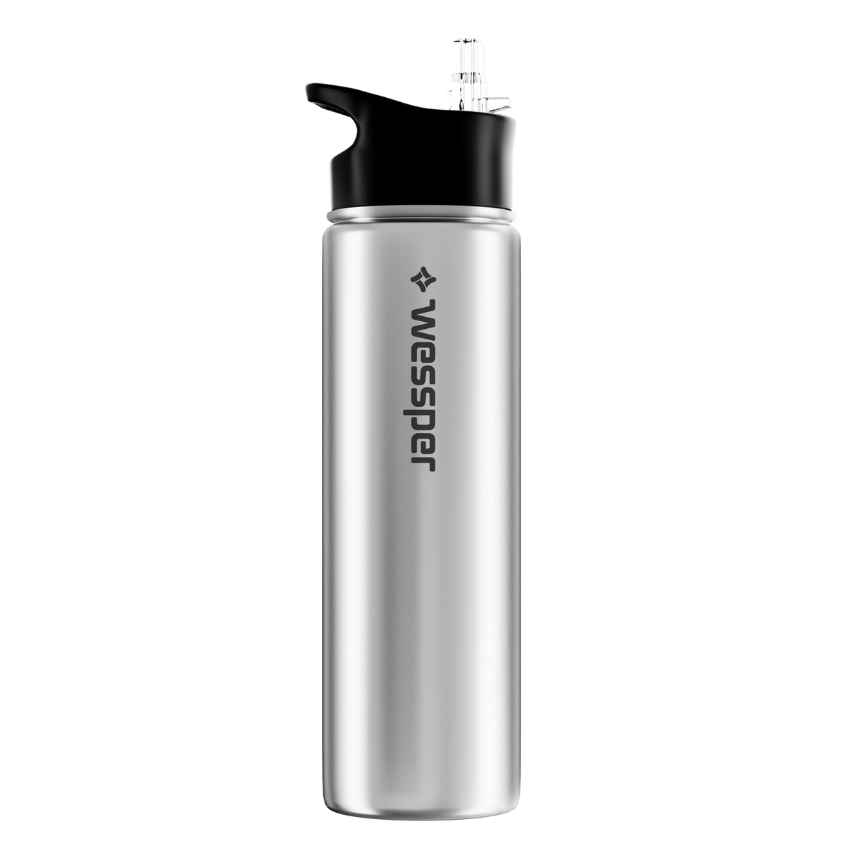 Trinkflasche ActiveMax Steel Bottle mit 3 verschiedene Deckeln – HaGa-Welt