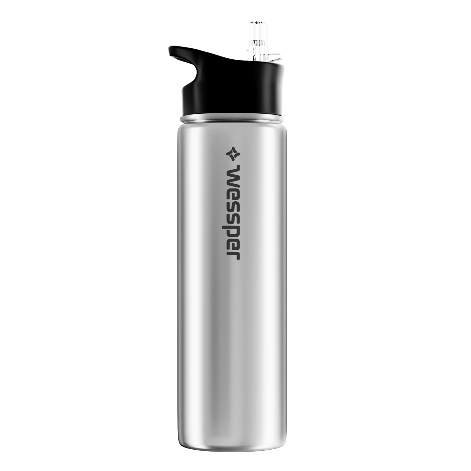 Trinkflasche ActiveMax Steel Bottle mit 3 verschiedene Deckeln – HaGa-Welt