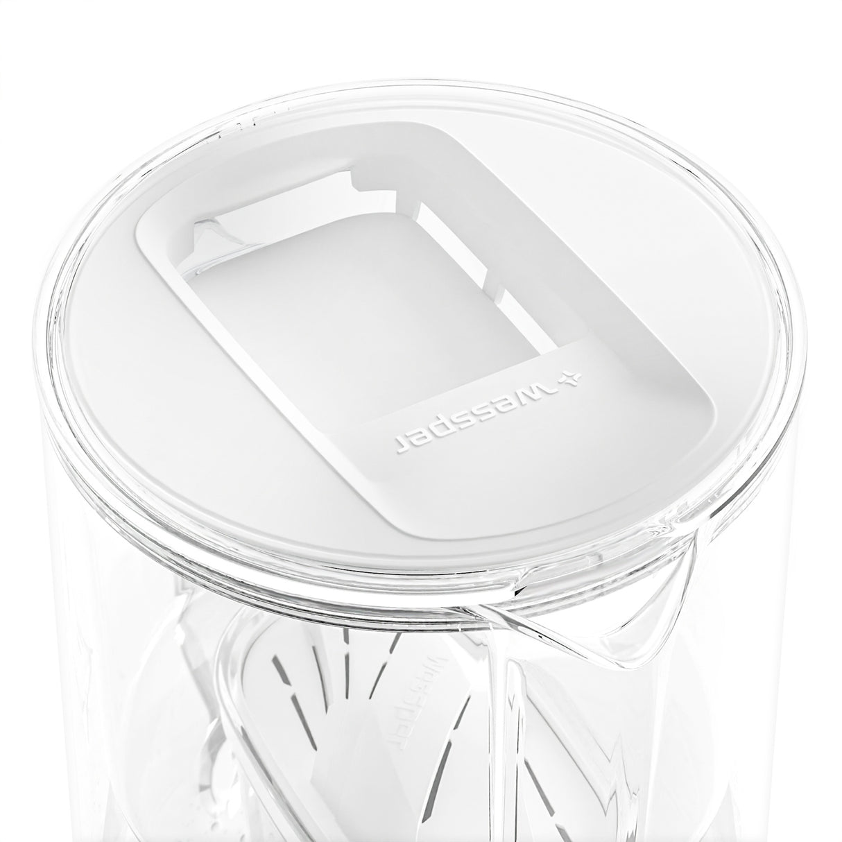 Wasserfilter D2 Borosilicate, 3 Liter mit AquaMax Filter – Wasserfilter Kanne aus Borosilikatglas – HaGa-Welt