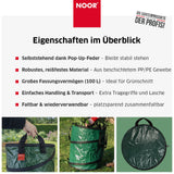 Gartensack Pop-Up - Stabilität durch Pop-up Feder – HaGa-Welt