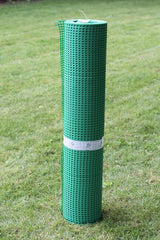 KUNSTSTOFFZAUN in 1m Höhe Masche 8mm (Meterware) Gartenzaun