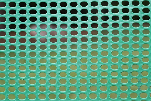 KUNSTSTOFFZAUN in 1m Höhe Masche 8mm (Meterware) Gartenzaun