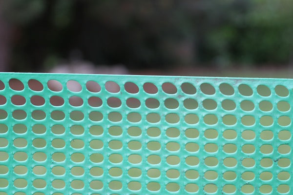 KUNSTSTOFFZAUN in 1m Höhe Masche 8mm (Meterware) Gartenzaun