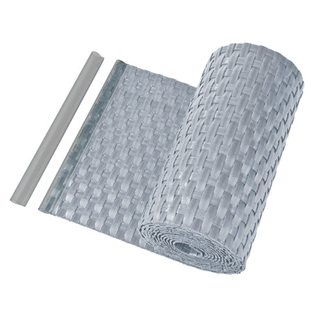 Sichtschutzstreifen Zaunblende aus PE-Rattan – HaGa-Welt