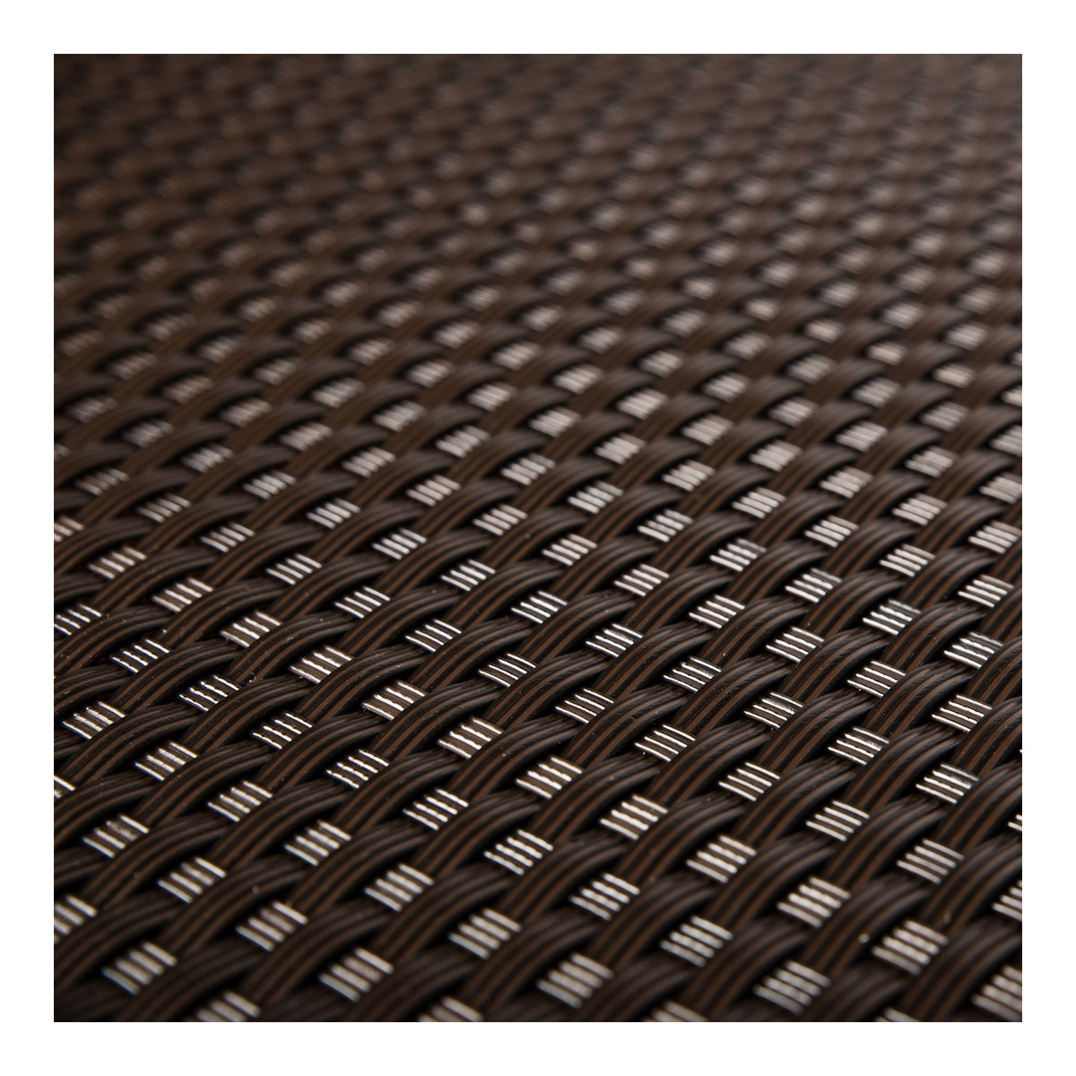 PE-Rattan in 0,9m Breite Meterware Sichtschutz Balkonblende – HaGa-Welt