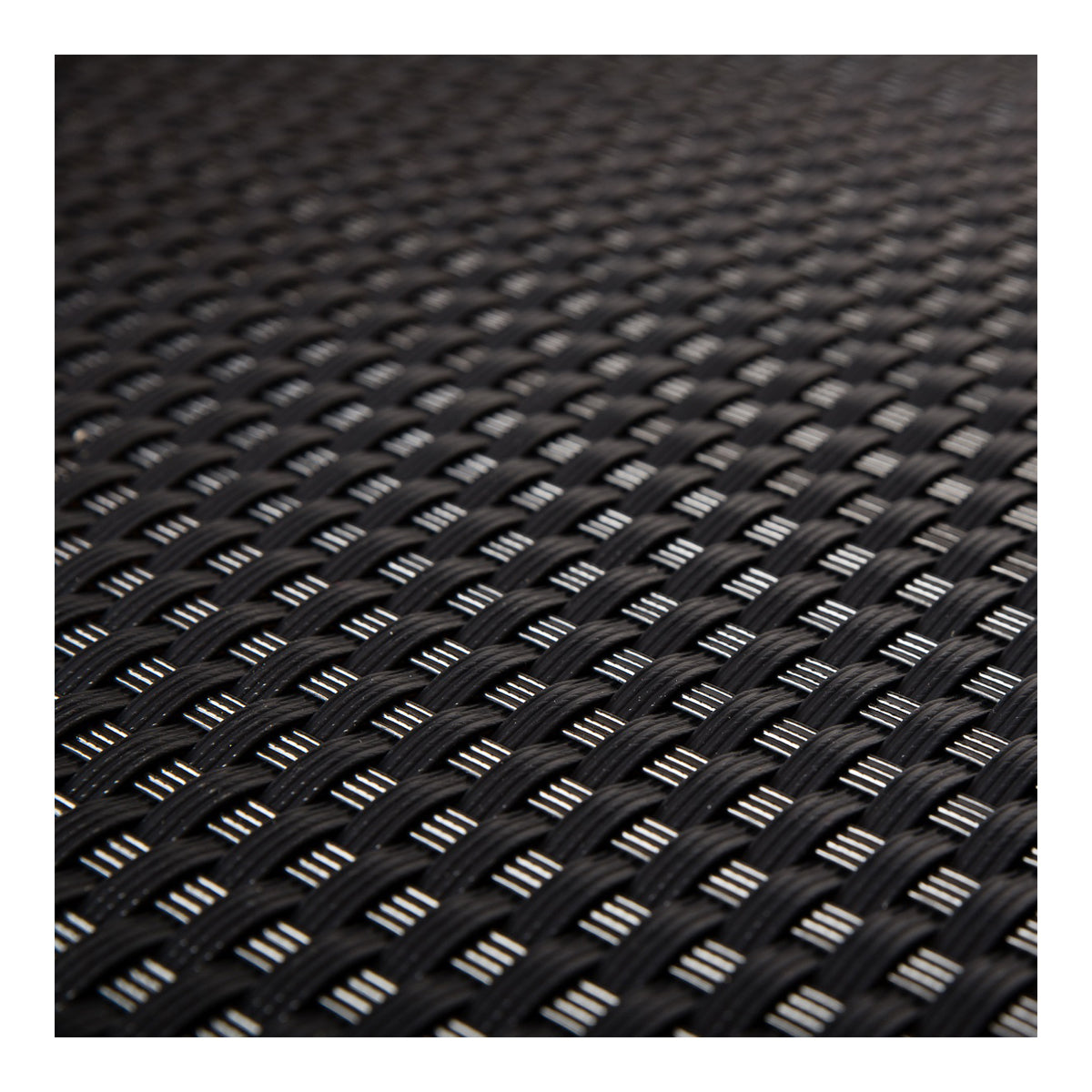 PE-Rattan in 0,9m Breite Meterware Sichtschutz Balkonblende – HaGa-Welt