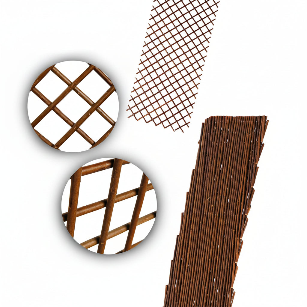 Rankhecke-Weide - 1x2 m - mit Lauboption – HaGa-Welt