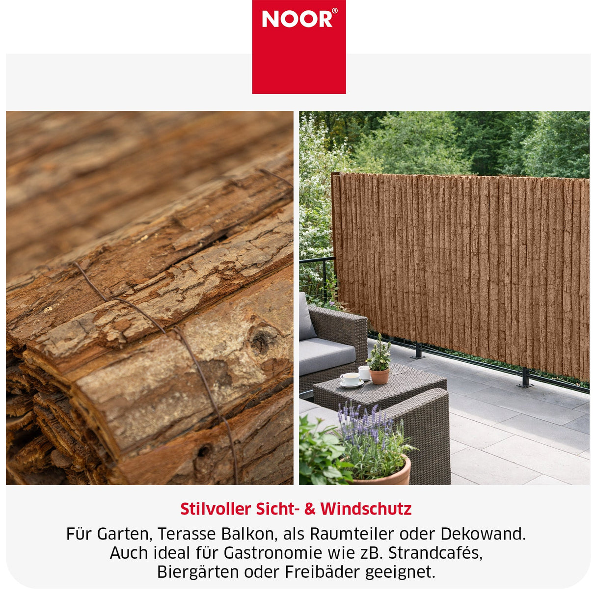 Rindenmatte COUNTRY - Natur - Verschiedene Größen – HaGa-Welt