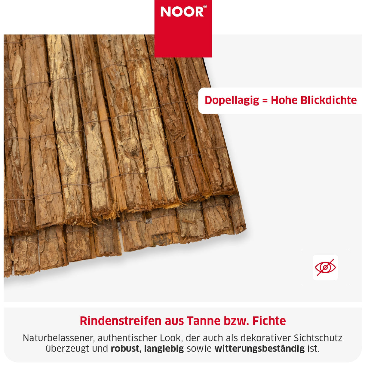 Rindenmatte COUNTRY - Natur - Verschiedene Größen – HaGa-Welt