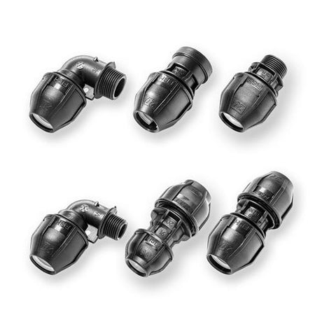 PE Einschraubstutzen AG 20mm x 1/2mm zur Verbindung von PE-Rohren 20-C – HaGa-Welt