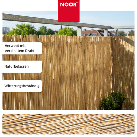 Schilfrohrmatte ST. TROPEZ - Verschiedene Größen – HaGa-Welt