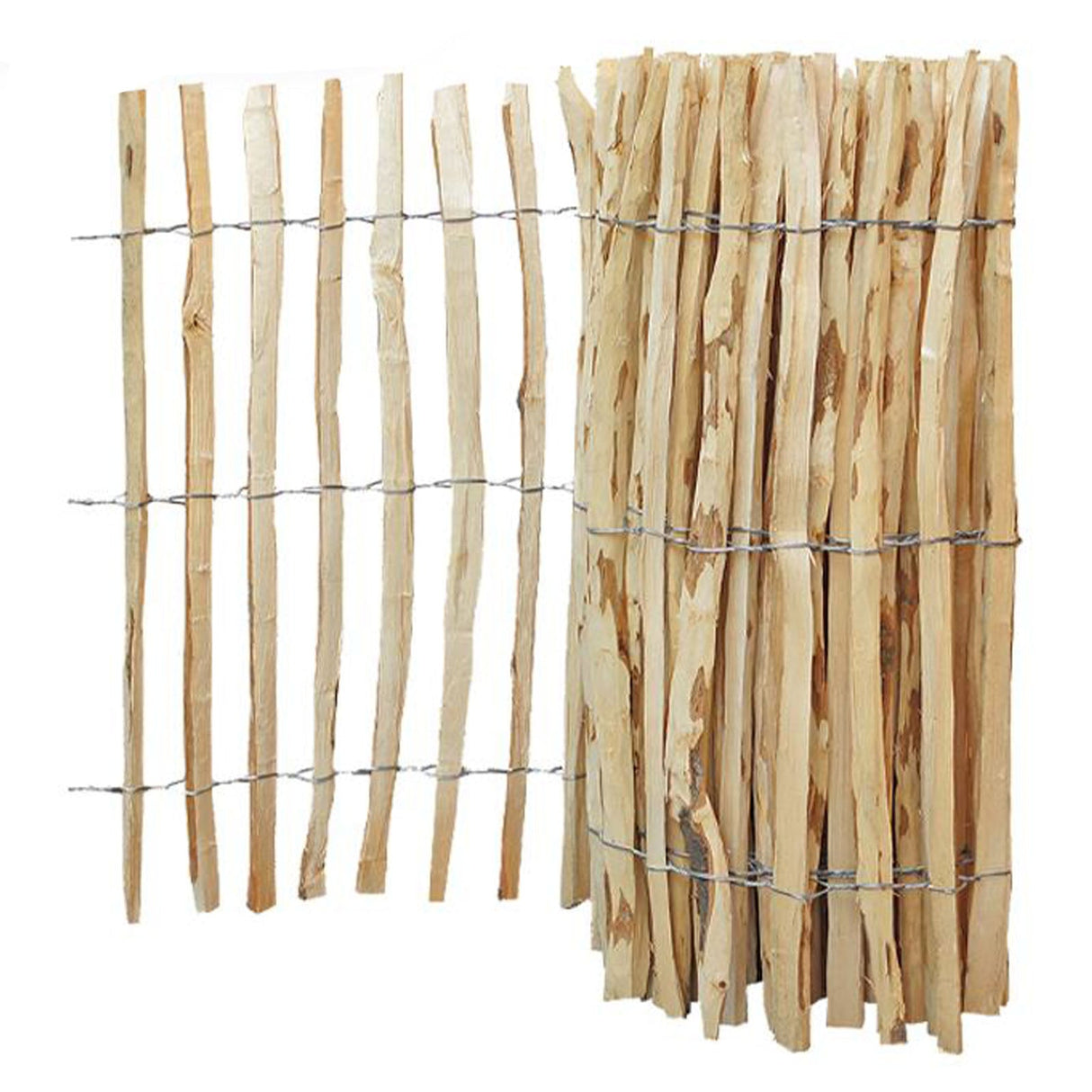 Staketenzaun - aus Berg-Haselnuss - Verschiedene Größen – HaGa-Welt