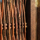 Weiden-Paravent - 4-teiliger Sichtschutz für Zuhause und Garten – HaGa-Welt