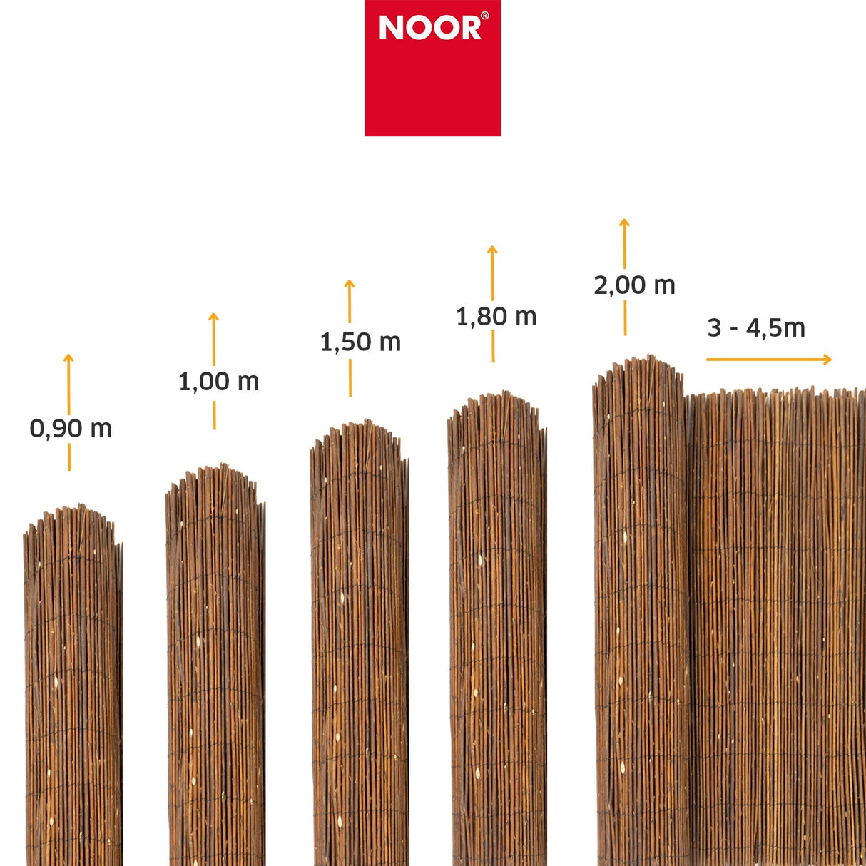 Weidenmatte DELUXE - Verschiedene Größen – HaGa-Welt