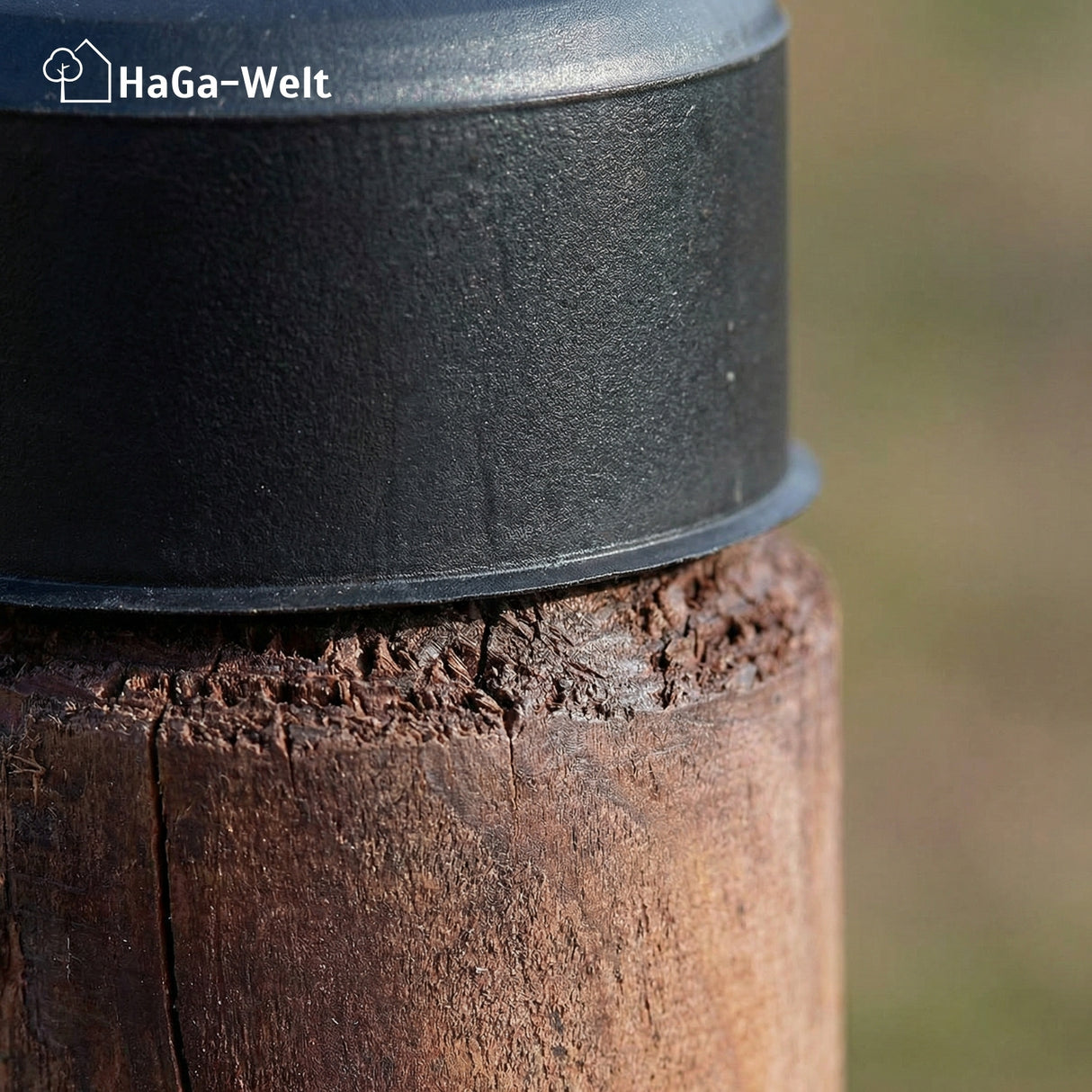 Pfahlkappe versch.Ø Zaunkappe Pfostenabdeckung Abdeckkappe für Holzpfähle – HaGa-Welt
