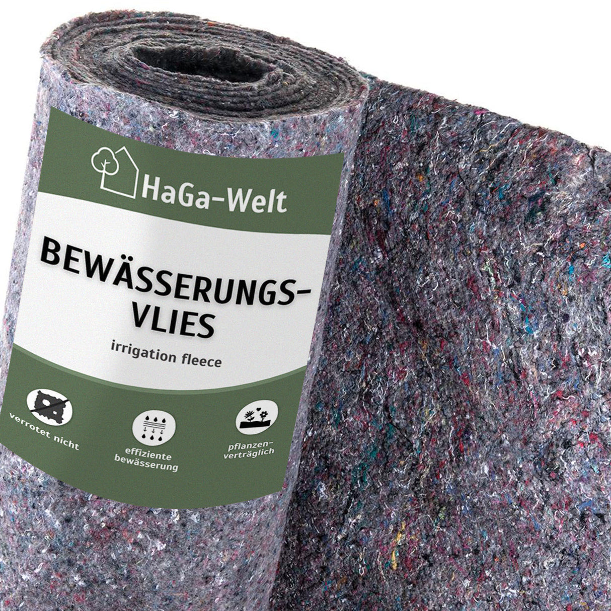 Bewässerungsvlies 500g/m² - Wasserspeicher für eine langfristige Bewässerung – HaGa-Welt