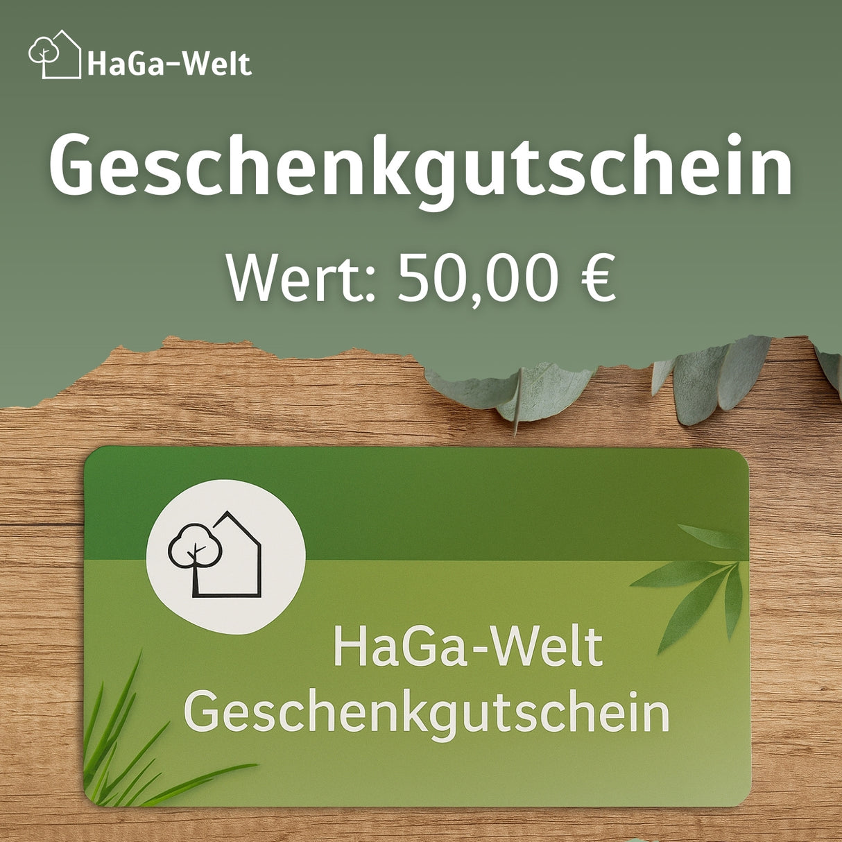 HaGa-Welt Geschenkgutschein (digital) – Freude für alle Gartenliebhaber