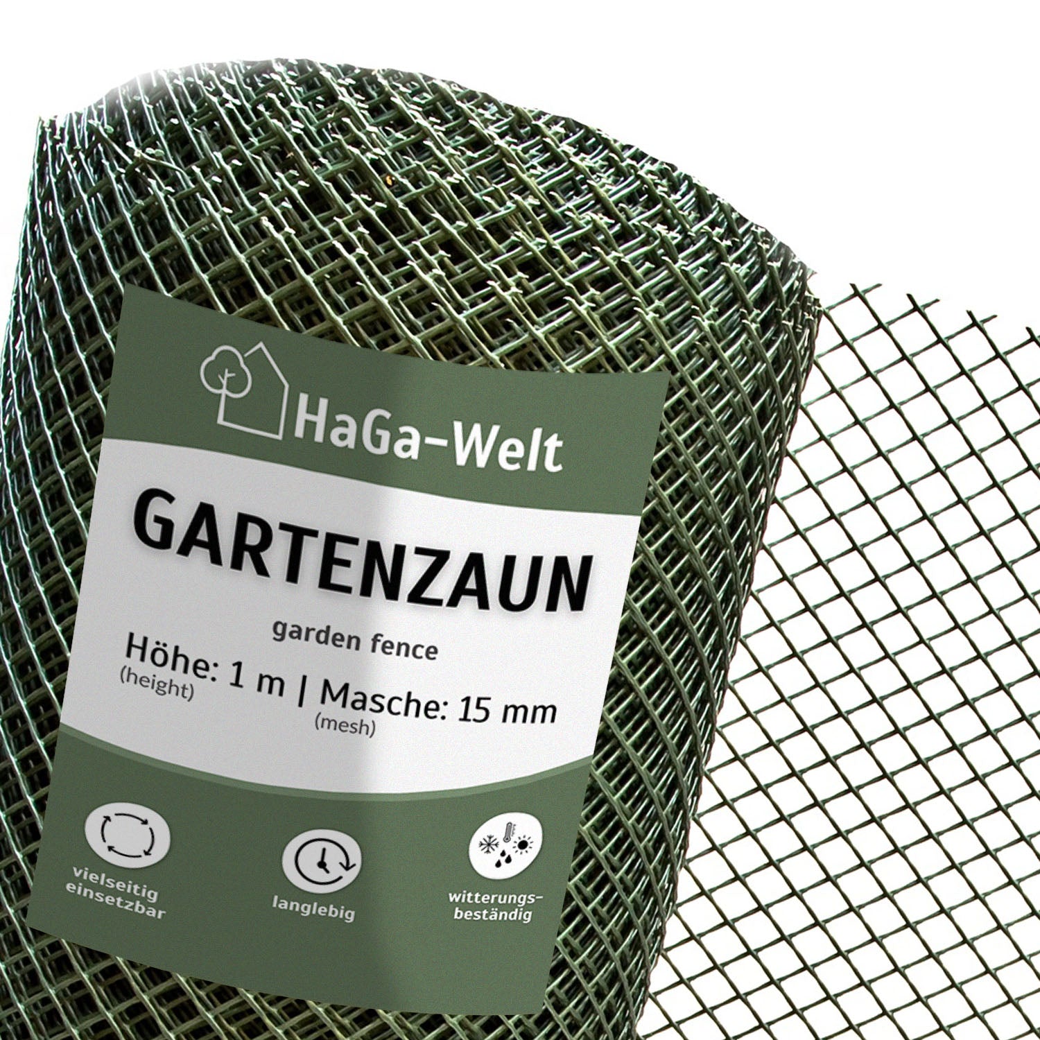 Gartenzaun – vielfältiger Kunststoffzaun für Ihren Garten – HaGa-Welt