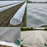 ABDECKVLIES Minirolle 19g/m² 1,6m x 10m Ernteverfrühungsvlies Frostschutzvlies – HaGa-Welt