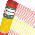 Absperrzaun Warnzaun HaGa® Zaun reflektierend 0,9m Höhe 50mm Masche – HaGa-Welt