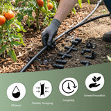 Bewässerungssystem mit Tropfschlauch mit oder ohne Druckkompensierung – HaGa-Welt