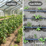 Bewässerungssystem mit Tropfschlauch mit oder ohne Druckkompensierung – HaGa-Welt