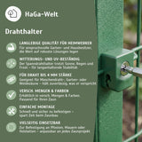 Drahthalter mit Schraube Spanndrahthalter 16mm x 26mm – HaGa-Welt