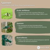 Drahtspanner 100mm x 28mm x 20mm in versch. Farben – HaGa-Welt