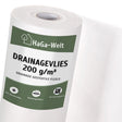Drainagevlies 200 g/m² – extra starkes Vlies, ideal für den Teichbau – HaGa-Welt