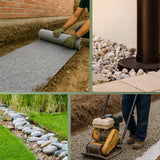 Drainagevlies 200 g/m² – extra starkes Vlies, ideal für den Teichbau – HaGa-Welt