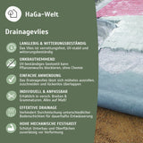 Drainagevlies 120 g/m² – trennt Schicht für Schicht im Gartenbau – HaGa-Welt