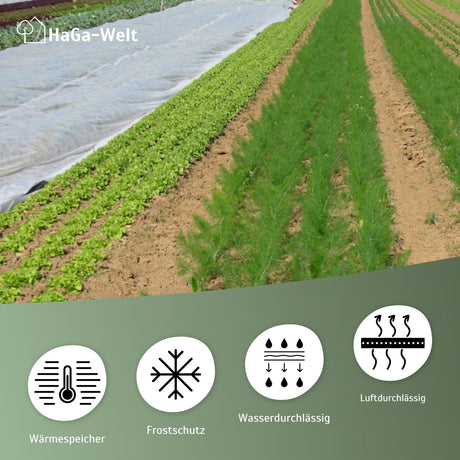 Ernteschutz-Starter-Set: Idealer Kälte- & Windschutz in verschiedenen Größen – HaGa-Welt