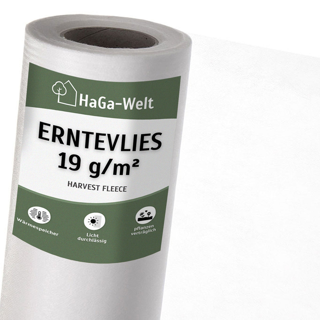 Erntevlies 19 g/m² – effektiver Schutz für Frühbeete – HaGa-Welt