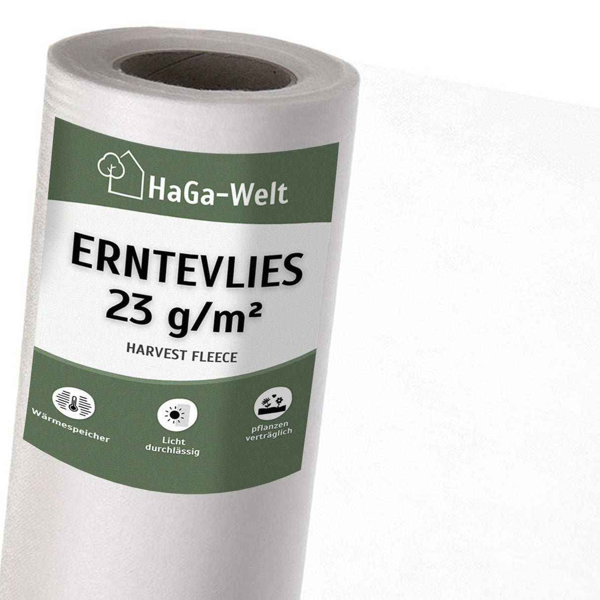 Erntevlies 23g/m² – effektiver Schutz für Frühbeete – HaGa-Welt