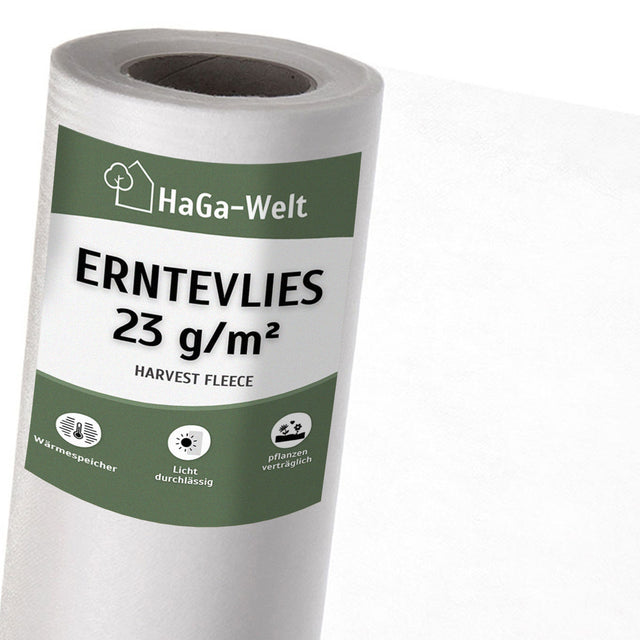 Erntevlies 23g/m² – effektiver Schutz für Frühbeete – HaGa-Welt