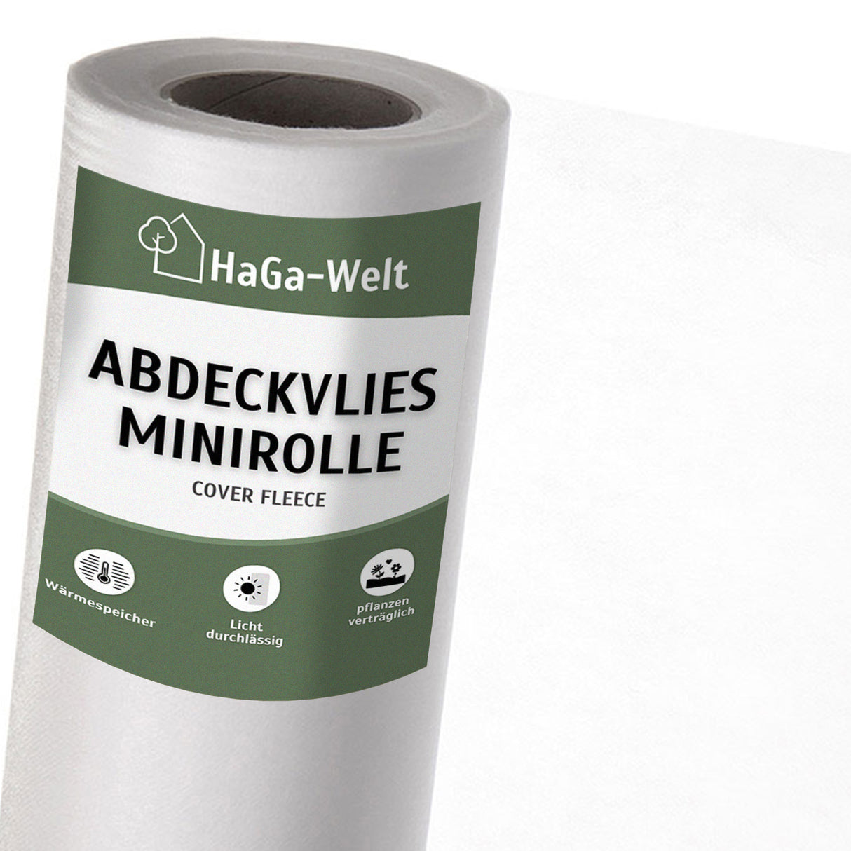 POLAIRE DE COUVERTURE Mini rouleau 19g/m² 1,6m x 10m Polaire d'avancement des récoltes Polaire de protection contre le gel