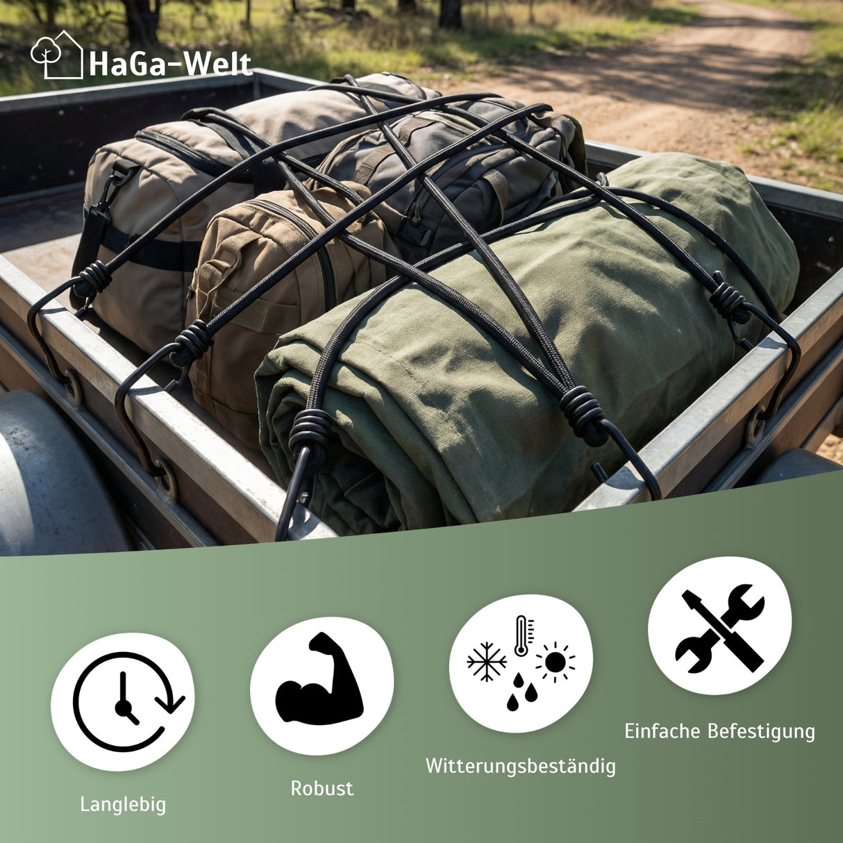 Expanderseil – elastisches Seil für flexible Befestigung – HaGa-Welt