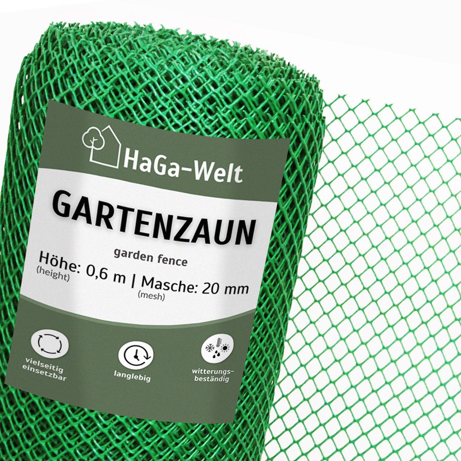 Gartenzaun – vielfältiger Kunststoffzaun für Ihren Garten – HaGa-Welt