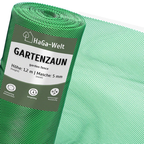 Gartenzaun – vielfältiger Kunststoffzaun für Ihren Garten – HaGa-Welt