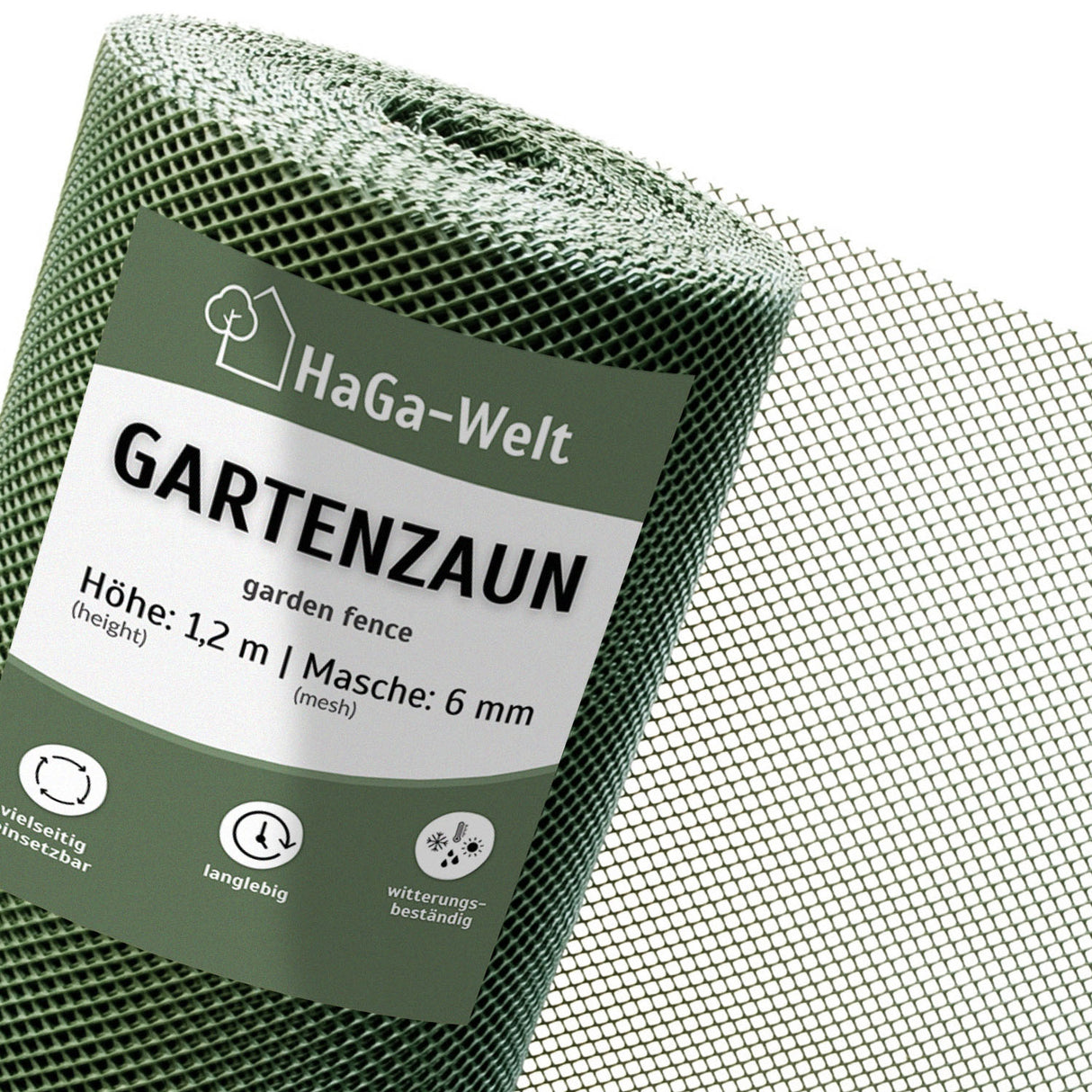 Gartenzaun – vielfältiger Kunststoffzaun für Ihren Garten – HaGa-Welt