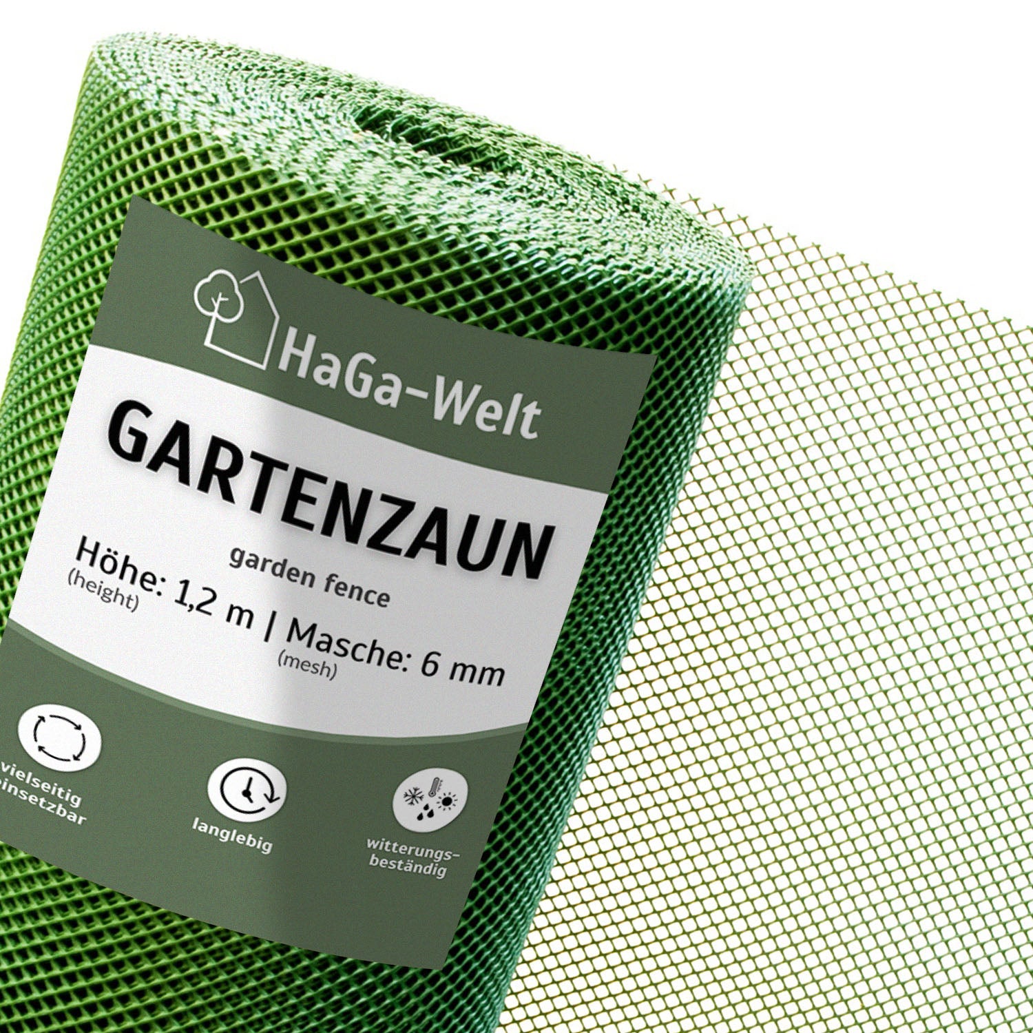 Gartenzaun – vielfältiger Kunststoffzaun für Ihren Garten – HaGa-Welt