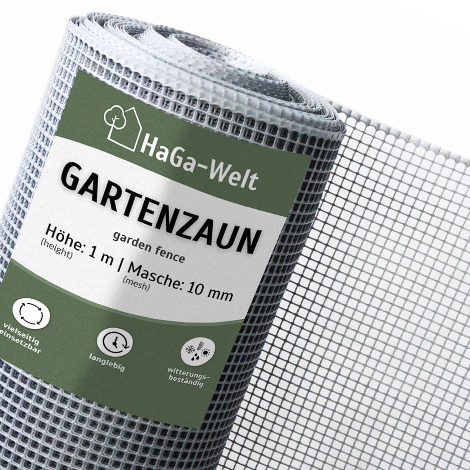 Gartenzaun – vielfältiger Kunststoffzaun für Ihren Garten – HaGa-Welt