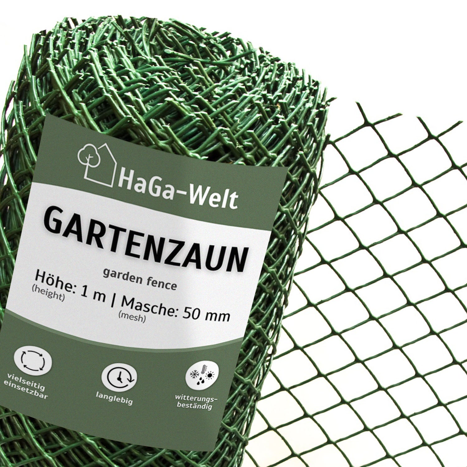 Gartenzaun – vielfältiger Kunststoffzaun für Ihren Garten – HaGa-Welt