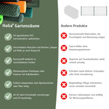 Gartenzaun – vielfältiger Kunststoffzaun für Ihren Garten – HaGa-Welt