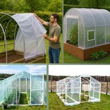 Gewächshausfolie UV4 – perfekt für Ihren Folientunnel – HaGa-Welt
