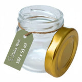 Mini Honiggläser - kleine Gläser mit Deckel, leicht zu befüllen, luftdicht verschlossen – HaGa-Welt